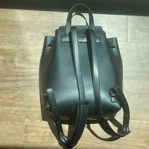 Mansur Gavriel Soft Lady backpack in black Mansur Gavriel Soft Lady Leather Bag | Nordstrom main image 2